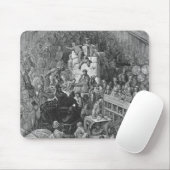 Tapis De Souris Une voie de communication de ville (Avec souris)