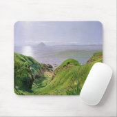Tapis De Souris Une vue d'Ailsa Craig et l'île d'Arran, 1860 (Avec souris)