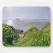 Tapis De Souris Une vue d'Ailsa Craig et l'île d'Arran, 1860 (Devant)