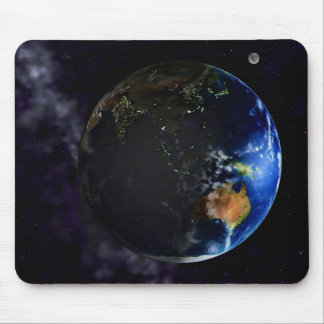 Tapis De Souris Une vue de la terre de l'espace
