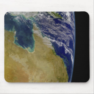 Tapis De Souris Une vue partielle de la Terre montrant l'Australie