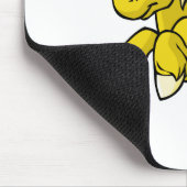 Tapis De Souris Uni jaune (Coin)