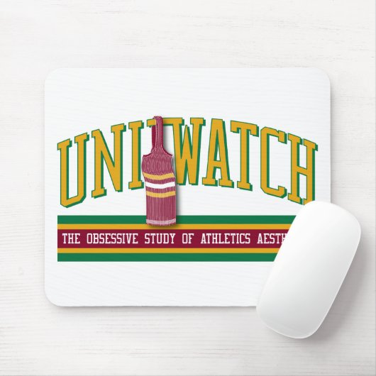 Tapis De Souris Uni montre Mousepad (Avec souris)