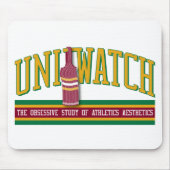 Tapis De Souris Uni montre Mousepad (Devant)