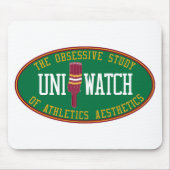 Tapis De Souris Uni montre Mousepad (remplaçant) (Devant)