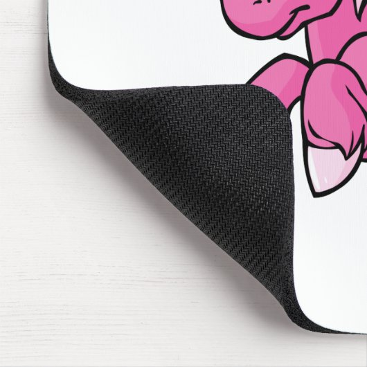 Tapis De Souris Uni rose (Coin)