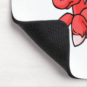 Tapis De Souris Uni rouge (Coin)