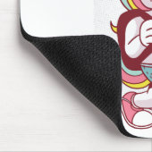 Tapis De Souris Unicorn Va À L'École (Coin)