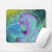 Tapis De Souris Unicorne cosmique 11 (Avec souris)