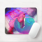 Tapis De Souris Unicorne cosmique 7 (Avec souris)