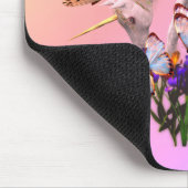 Tapis De Souris Unicorne Et Papillons Imaginaire Art (Coin)
