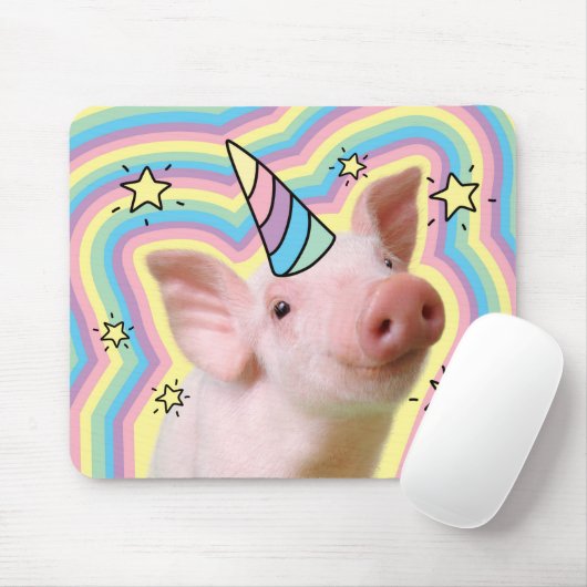 Tapis De Souris Unicorne magique de Piglet (Avec souris)