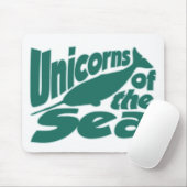 Tapis De Souris Unicorne Narwhal de la mer (Avec souris)
