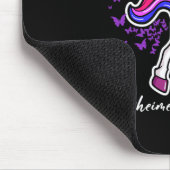 Tapis De Souris Unicorne Purple Heimerheimer Sensibilisation - Hei (Coin)