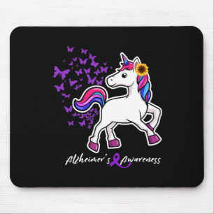 Tapis De Souris Unicorne Purple Heimerheimer Sensibilisation - Hei