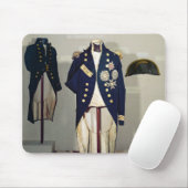 Tapis De Souris Uniforme naval royal porté (Avec souris)