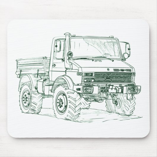 Tapis De Souris Unimog 2100 (Devant)