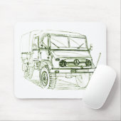 Tapis De Souris Unimog 401 Doka (Avec souris)