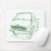 Tapis De Souris Unimog 421 (Avec souris)