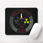 Tapis De Souris Union folle de scientifique (Avec souris)