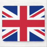 Tapis De Souris Union Jack britannique<br><div class="desc">Le drapeau des syndicats de la Grande-Bretagne en rouge,  le blanc et le bleu patriotiques. Vous avez connu - bien que généralement connu car "Union Jack" le nom réel est le "drapeau des syndicats". Ce s'appelle seulement Union Jack en volant d'un bateau.</div>