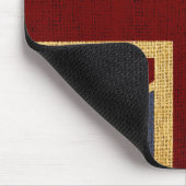 Tapis De Souris Union Jack chic rustique (Coin)