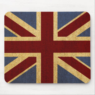 Tapis De Souris Union Jack chic rustique