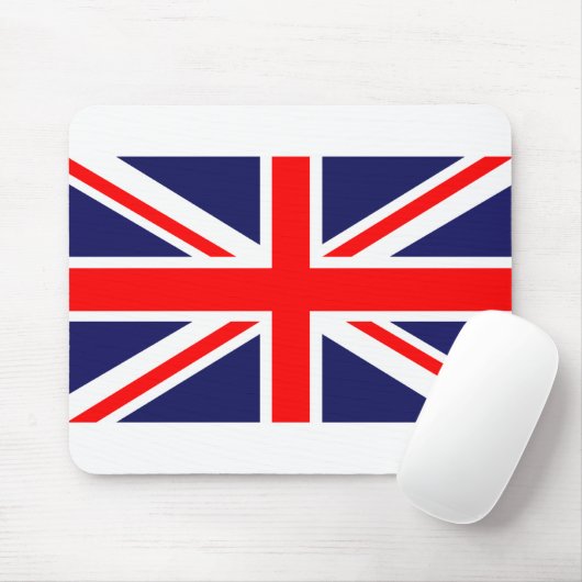 Tapis De Souris Union Jack classique (Avec souris)