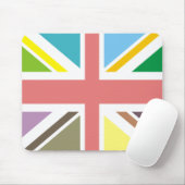 Tapis De Souris Union Jack multicolore Mousepad (Avec souris)