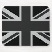 Tapis De Souris Union Jack noir Mousepad (Devant)