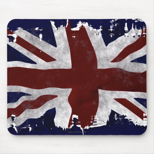 Tapis De Souris Union Jack patriotique, drapeau de l'Union britann (Devant)