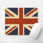 Tapis De Souris Union Jack Retro (Avec souris)