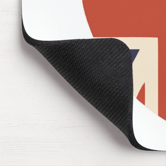 TAPIS DE SOURIS UNION JACK SHIELD MOUSEPAD (Coin)