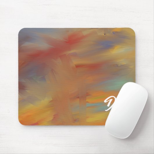 Tapis De Souris Unique Abstrait coloré Mousepad (Avec souris)
