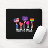 Tapis De Souris Unité sur division Harris 2024 Wheimer 2024 Vote (Avec souris)