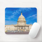 Tapis De Souris United States Capital Building, Washington, D.C. (Avec souris)