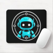 Tapis De Souris Univers AI Créatures (Avec souris)