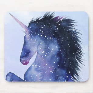 Tapis De Souris Univers de licorne - cosmique