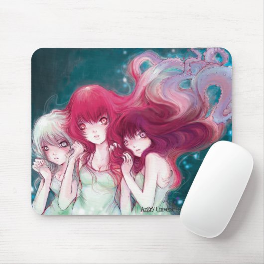 Tapis De Souris Univers fâché Mousepad (Avec souris)