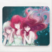 Tapis De Souris Univers fâché Mousepad (Devant)