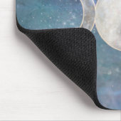 Tapis De Souris Univers Triple Lune Déesse Pierre de Lune Céleste (Coin)