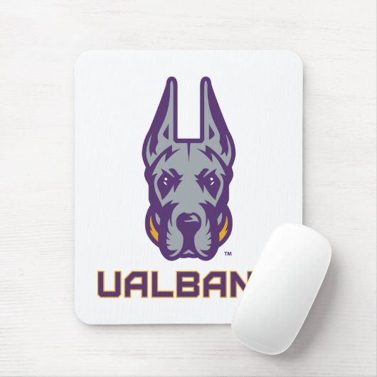 Tapis De Souris Université d'Albany Great Danes (Avec souris)