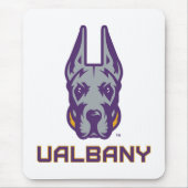 Tapis De Souris Université d'Albany Great Danes (Devant)