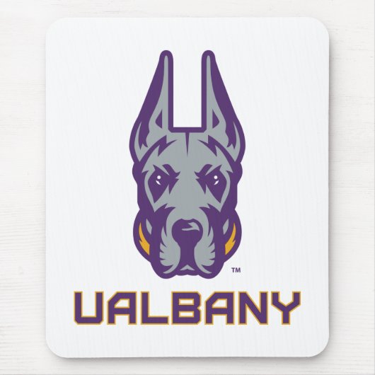 Tapis De Souris Université d'Albany Great Danes (Devant)