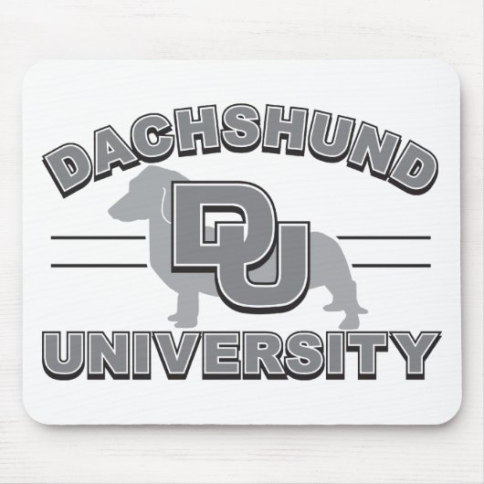 Tapis De Souris Université de Dachshund (Devant)