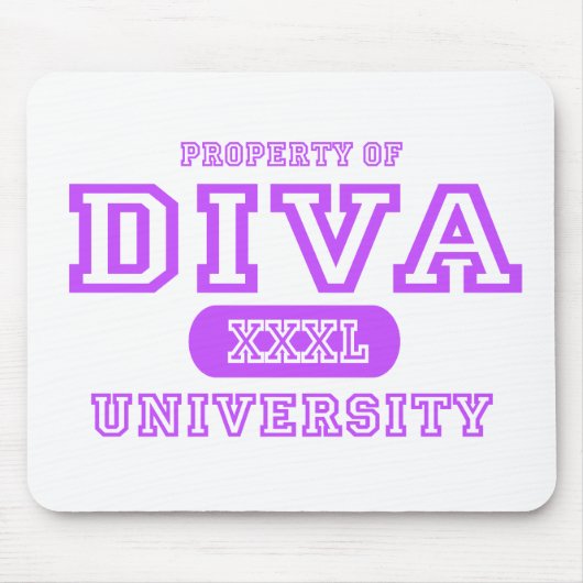 Tapis De Souris Université de diva (Devant)