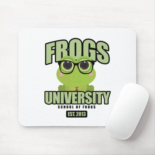 Tapis De Souris Université Frogs (Avec souris)