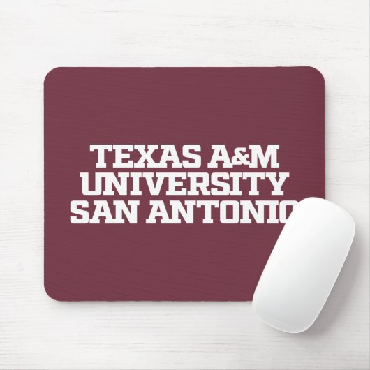 Tapis De Souris Université Texas A&M de San Antonio (Avec souris)