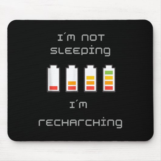 Tapis De Souris Unplugged &amp; Energized_ Cool Battery Design  (Devant)