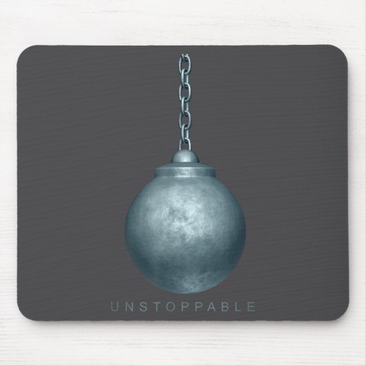 Tapis De Souris Unstoppable Motivation  (Devant)